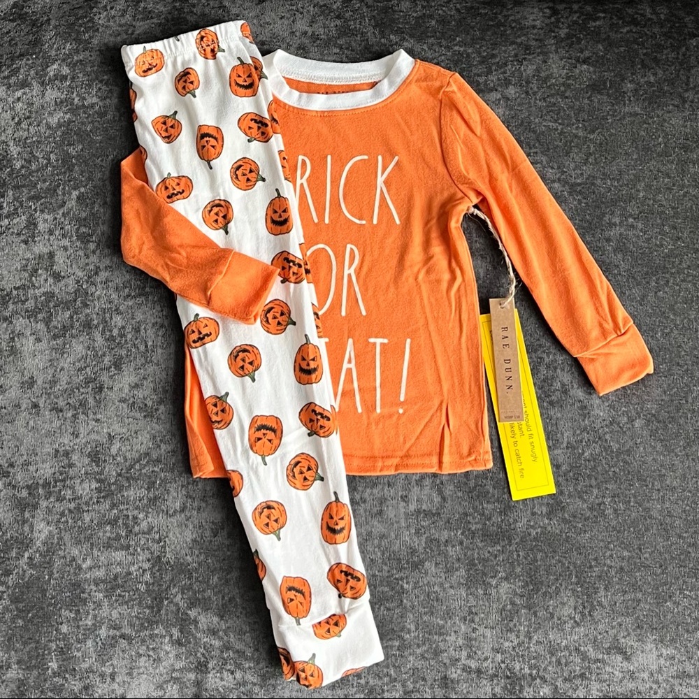 NWT Kid’s Rae Dunn Trick or Treat Pajamas